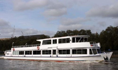 Fiesta de Nochevieja en Londres & Crucero en el London Rose