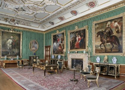 Interiores históricos y pinturas del Castillo de Windsor