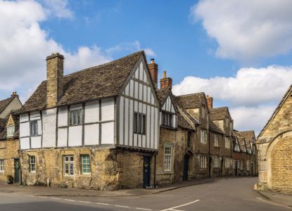 Casas tradicionales en Lacock, tour desde Londres