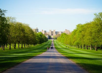 The Long Walk, camino al Castillo de Windsor