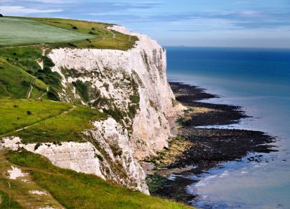 Acantilados blancos de Dover en el tour Leeds y Canterbury