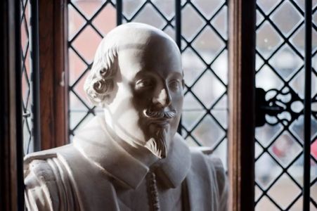 Busto de William Shakespeare