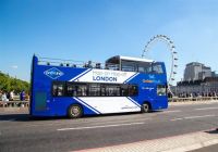 Hop-on Hop-off London Bus Tour al Puente de Westminster