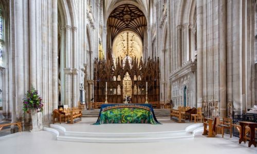 Mercado de Navidad en Winchester y visita a la Catedral