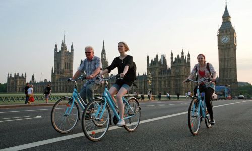 Tour de Londres en bicicleta en español
