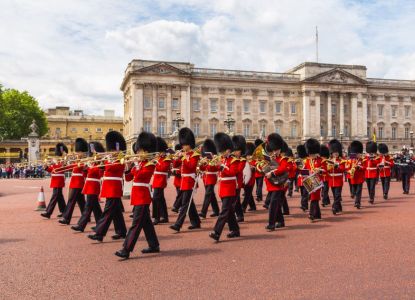 Cambio de guardia en el Palacio de Buckingham