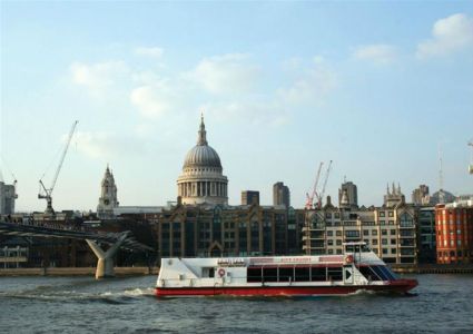 Almuerzo de Navidad en crucero y tour de Londres