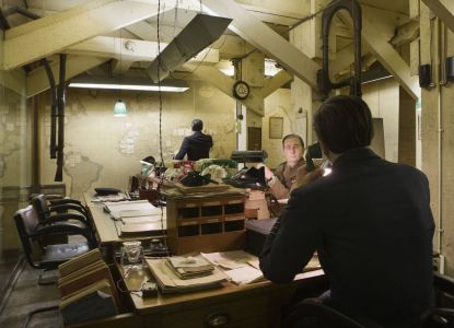 Interiores de las Churchill War Rooms en Londres