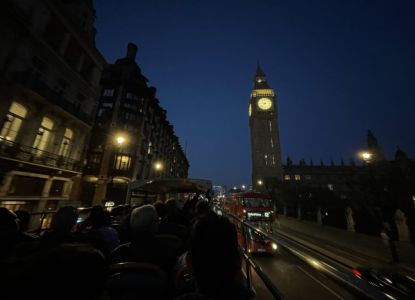 London by Night Open Top Bus Tour