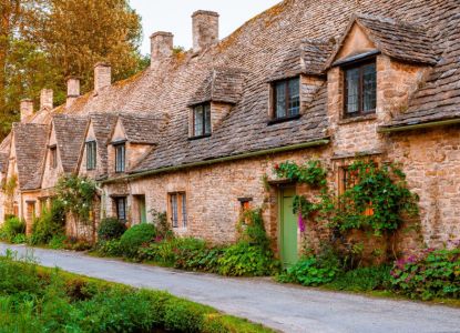 Arlington Row, históricas casas de tejedores en Bibury
