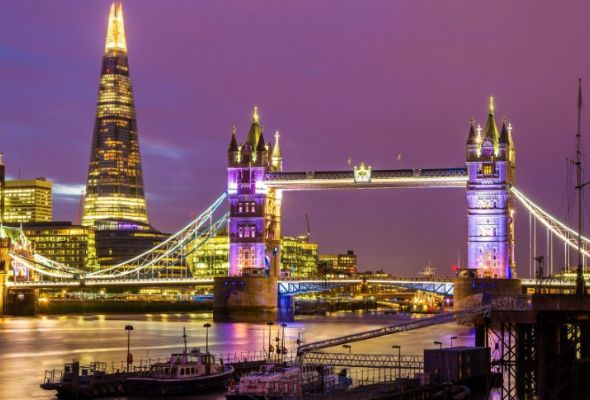 London by Night Open Top Bus Tour