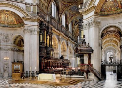 Interior de la Catedral de San Pablo