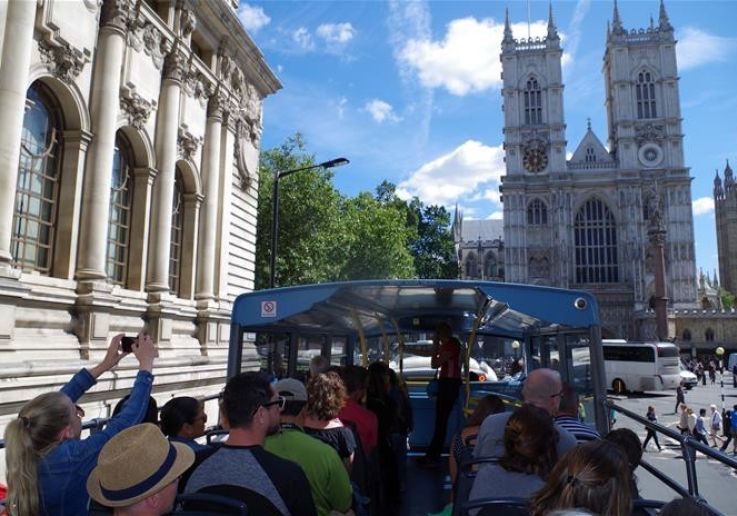 Hop-on Hop-off London Bus Tour a la Abadía de Westeminster