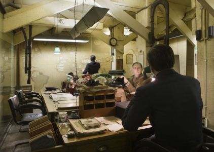 Interiores de las Churchill War Rooms en Londres