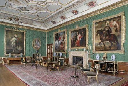 Interiores históricos y pinturas del Castillo de Windsor